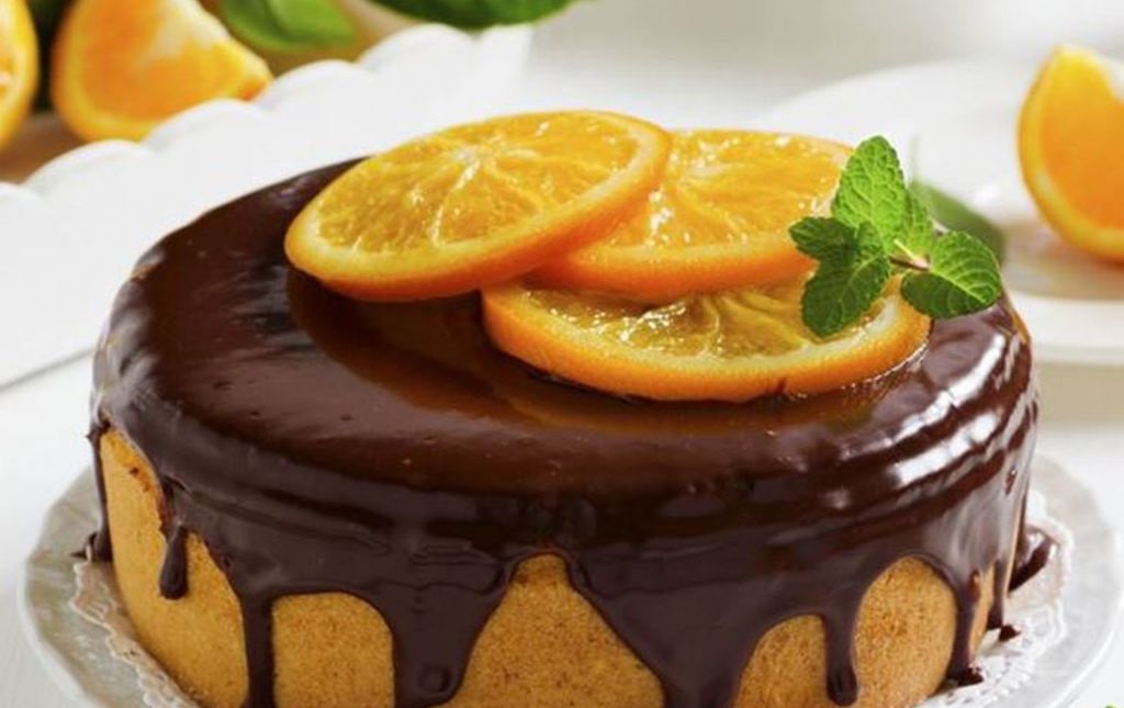 Recette Bio Gateau A L Orange Nappe Chocolat